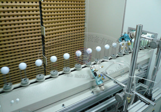 固定喷枪喷涂生产线