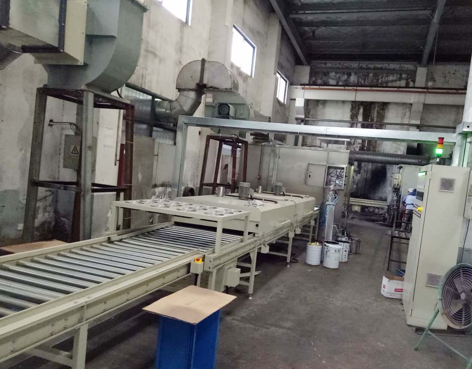 锯条全自动往复喷漆设备