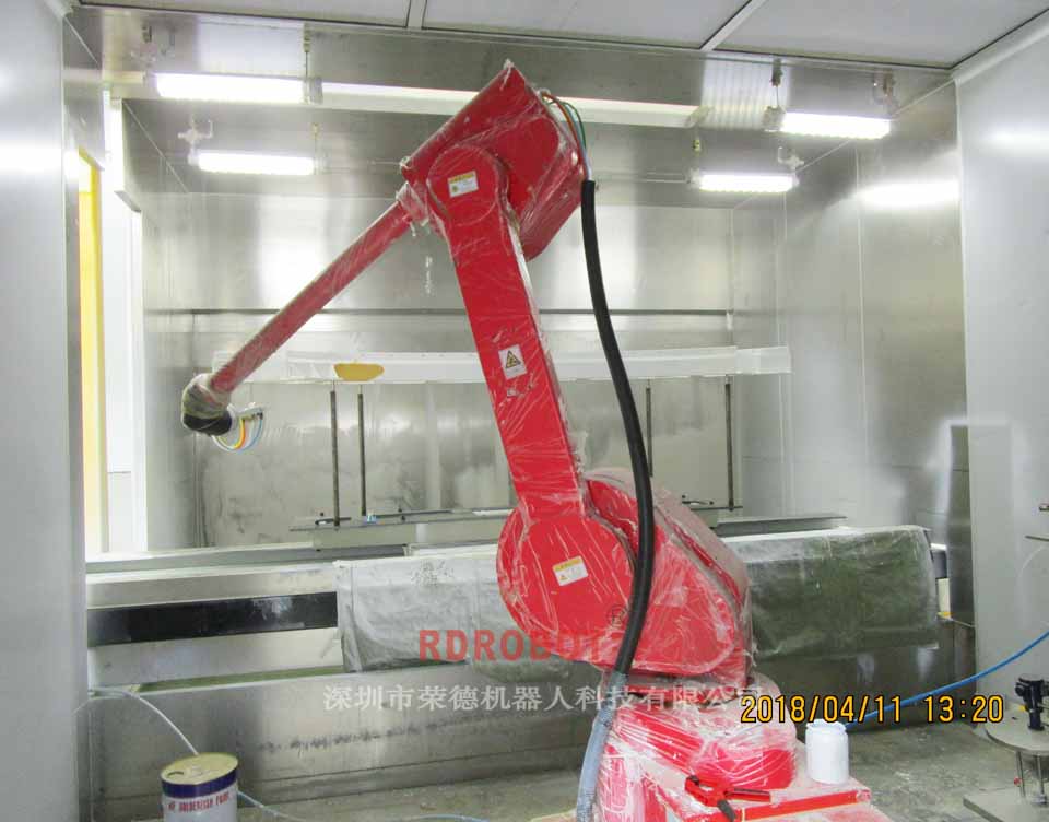 高铁门自动喷漆机器人