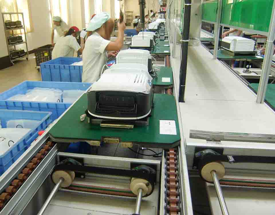 抽湿机自动化装配线