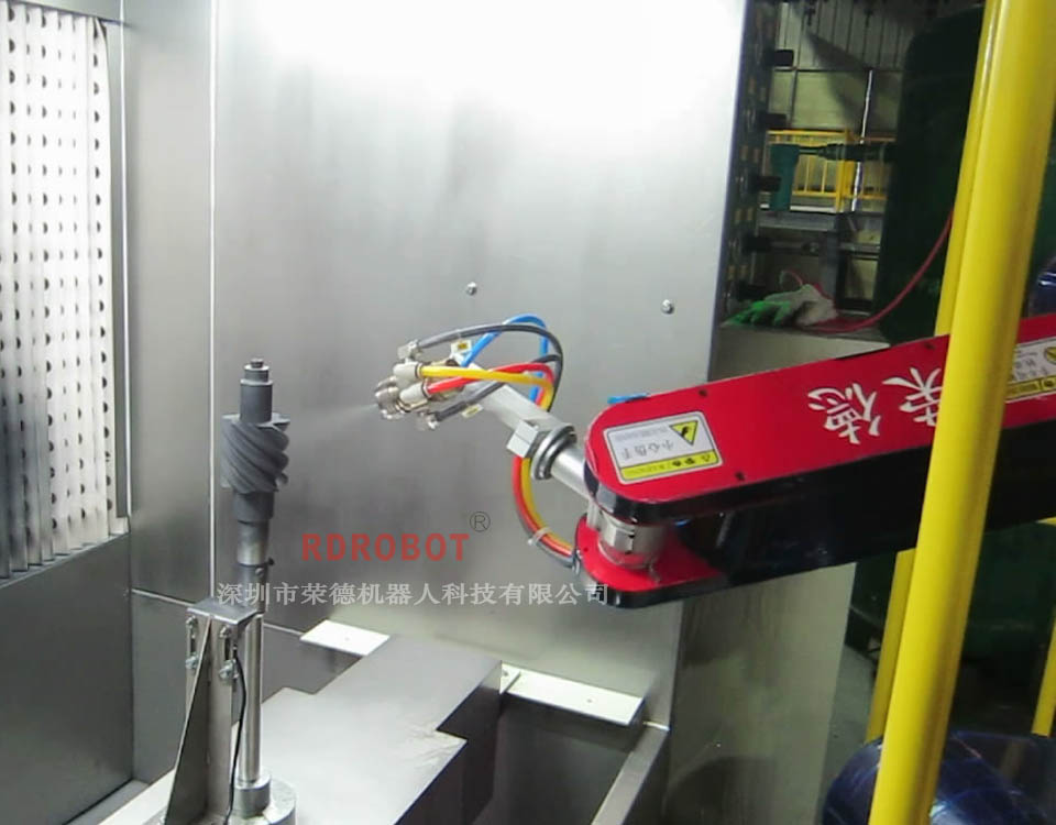 转子机器人喷漆设备