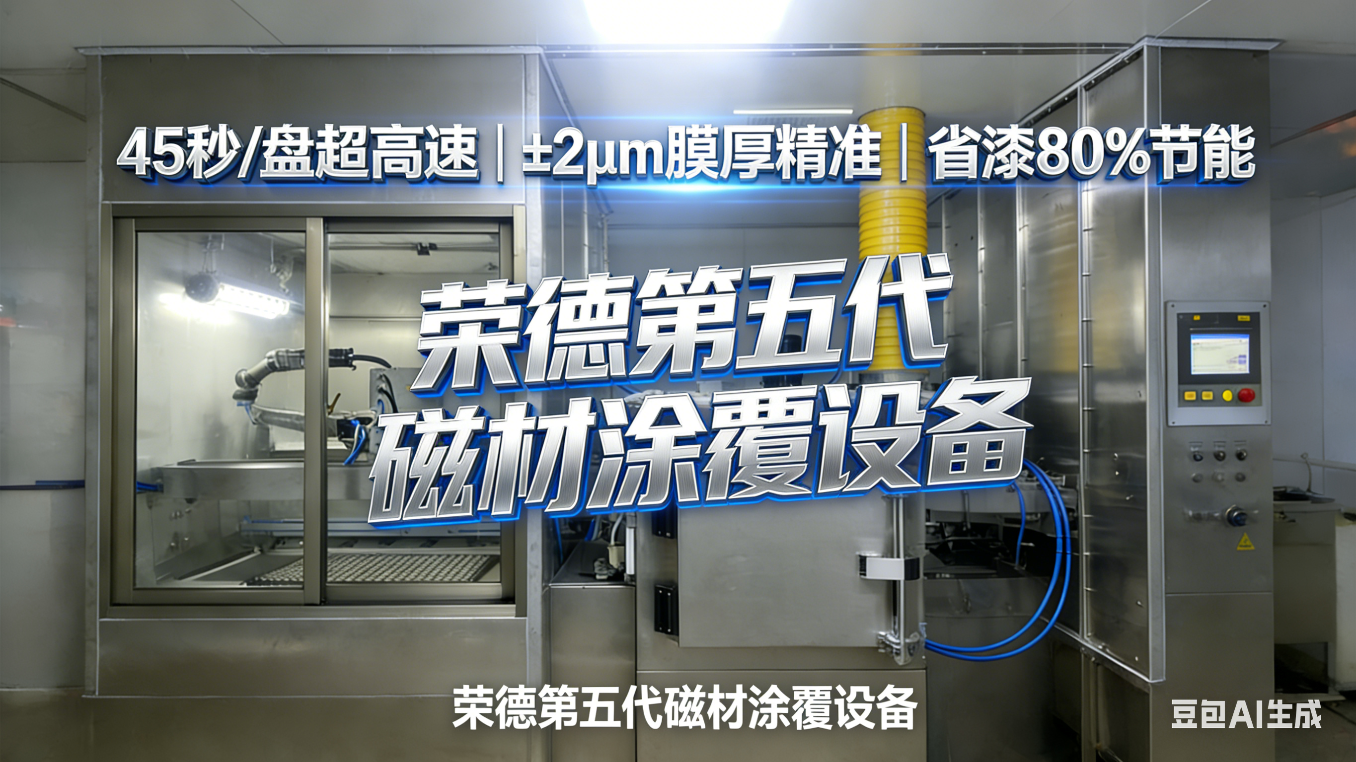 磁材环氧涂层均匀性差怎么破？六面膜厚稳定 ±2μm 的高效方案